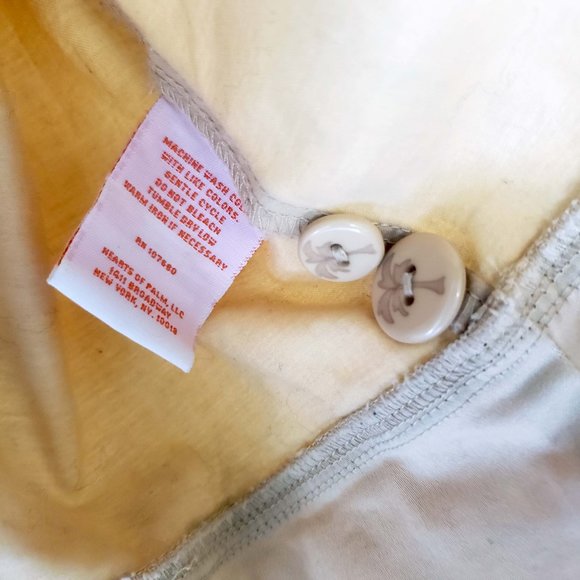 Hearts Of Palm Women's Tan Embroidered Button Down Lightweight Jacket Coat - Picture 13 of 16